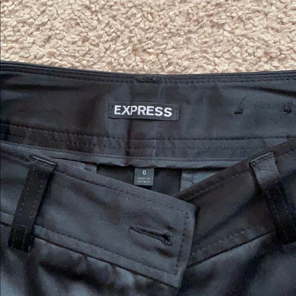 Express black satin shorts - Picture 2 of 3